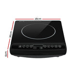 Portable Electric Induction Cooktop Ceramic Cook Top Kitchen Cooker