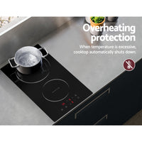 Induction Cooktop Electric Ceramic Glass Cook Top Kitchen Cooker 30cm