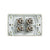 Classic 4 Gang Switch 250V 16Ax Horizontal Pack