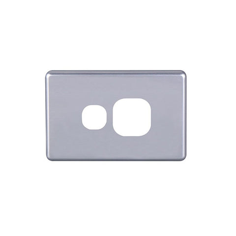 Classic Single Power Point Cover Plate Horizontal