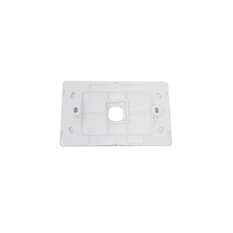 Elegant 1 Gang Grid And Cover Plate White