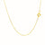 14k Yellow Gold Diamond Cut Cable Link Chain 0.7mm