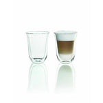 DELONGHI Lot de 2 tasses Latte Macchiato - 22 cl