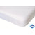 DOMIVA Drap housse + Alese Uni - 100% Coton - oeko-Tex - Blanc/Curry - 70 x 140 cm