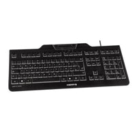 Keyboard with Reader Cherry JK-A0100ES-2 Black