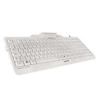 Keyboard with Reader Cherry JK-A0100ES-0 White