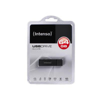 USB and Micro USB Memory Stick INTENSO ALU LINE 64 GB Anthracite