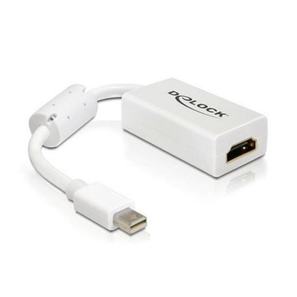 Mini DisplayPort to HDMI Adapter DELOCK Adaptador Mini DisplayPort > HDMI 18 cm