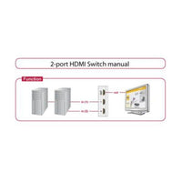 AV Adapter/Converter DELOCK AISCOV0058 2 x HDMI