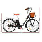 Phoenix 26 inch Electric Bike City Bicycle eBike e-Bike Urban Bikes