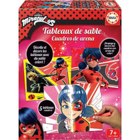 EDUCA - Tableaux de sable Miraculous Ladybug