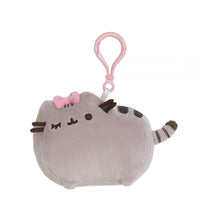 Pusheen The Cat with Bow 4.5" Plush Backpack Clip