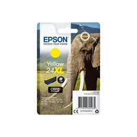 EPSON Cartouche d'encre T2434 XL Jaune - Eléphant (C13T24344012)