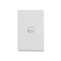 Elegant Wall Switch 1 Gang 250V 16A Vertical