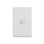 Elegant Wall Switch 1 Gang 250V 16A Vertical