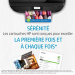 HP 302 Cartouche d'encre noire authentique (F6U66AE) pour HP DeskJet 2130/3630 et HP OfficeJet 3830