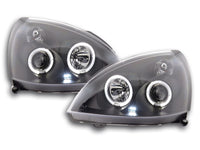 Set di fari Renault Clio 2 3/4/5 porte 01-04 nero