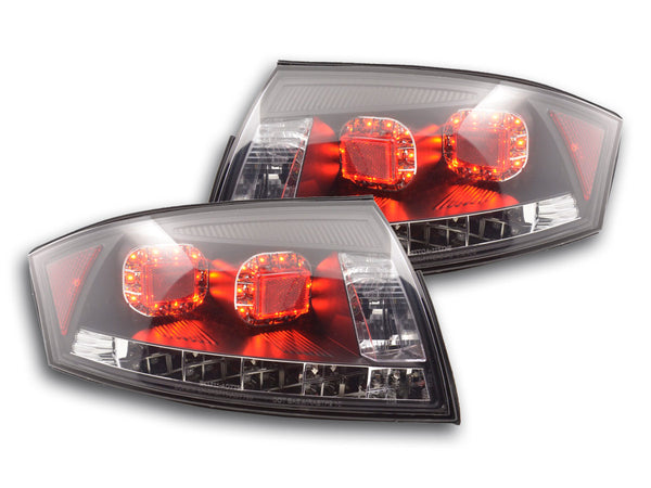 Set di luci posteriori a LED Audi TT tipo 8N 99-06 nero per guida a destra