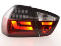 Set di luci posteriori a LED BMW Serie 3 E90 Limo 05-08 rosso / nero