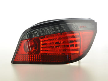 Set di luci posteriori a LED BMW serie 5 E60 berlina 08-09 rosso / nero