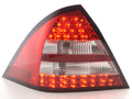 Set luci posteriori a LED Mercedes Classe C W203 Limo 05-07 rosso / trasparente