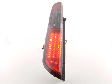 Set di luci posteriori a LED Ford Focus 2 5 porte 08-10 rosso / nero