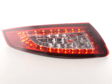 Set luci posteriori a LED Porsche 911 tipo 997 05-09 rosso / trasparente