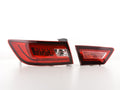 Fanali posteriori a LED set Renault Clio 4 (X98) dal 2012 rosso / trasparente