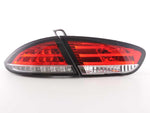 Fanali posteriori a LED set Seat Leon tipo 1P 09-12 rosso / trasparente