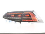 Fanali posteriori a LED set VW Golf 7 del 2012 fumo