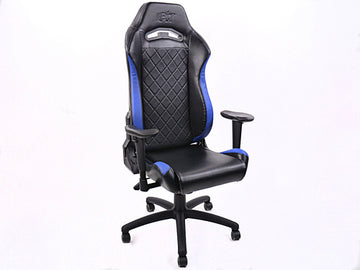 Sedia da gioco FK eGame Seats eSports play seat London nero / blu