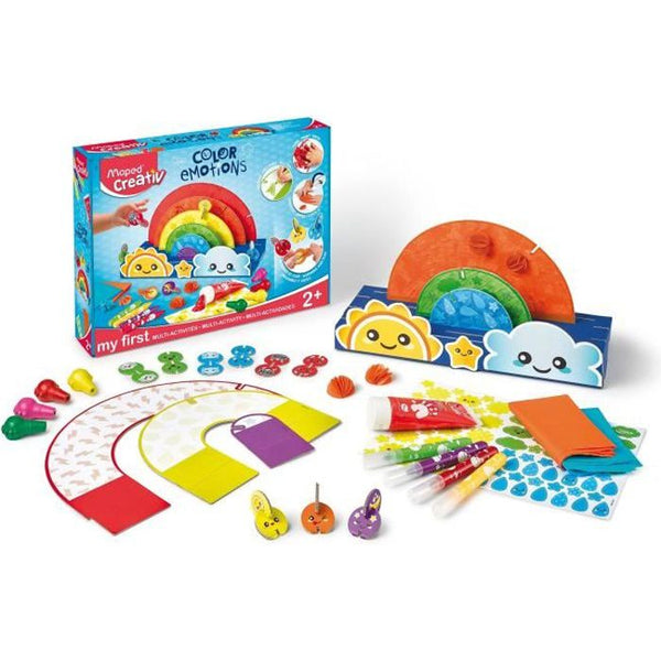 MAPED CREATIV - Mon Premier Arc en Ciel - Un coffret multi-activités spécialement conçu pour les plus petits