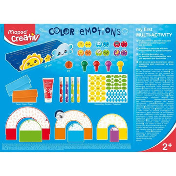 MAPED CREATIV - Mon Premier Arc en Ciel - Un coffret multi-activités spécialement conçu pour les plus petits