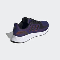 Baskets de Running - RUNFALCON 2.0 - ADIDAS - Homme - Violet et noir