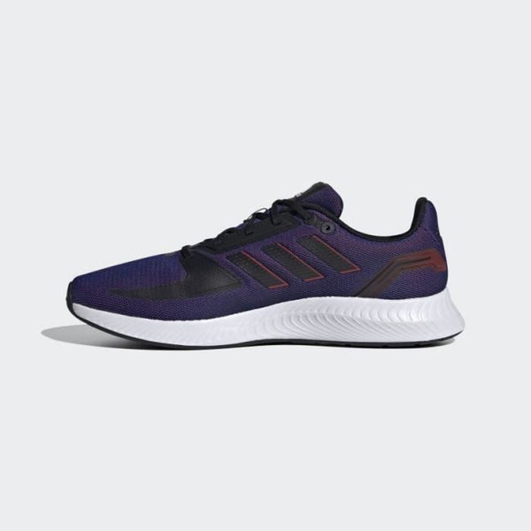 Baskets de Running - RUNFALCON 2.0 - ADIDAS - Homme - Violet et noir