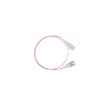 2M Sc Sc Om1 Multimode Fibre Optic Cable Salmon Pink