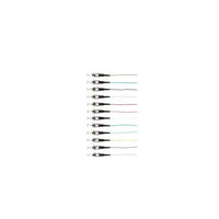 12Pcs Fibre Pigtail St Om4 Multimode 2M Rainbow