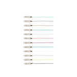 12Pcs 2M Fibre Pigtail Sc Os1 Os2 Singlemode Rainbow