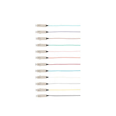 12Pcs 2M Fibre Pigtail Sc Os1 Os2 Singlemode Rainbow