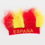 Spanish Flag Wig Hat