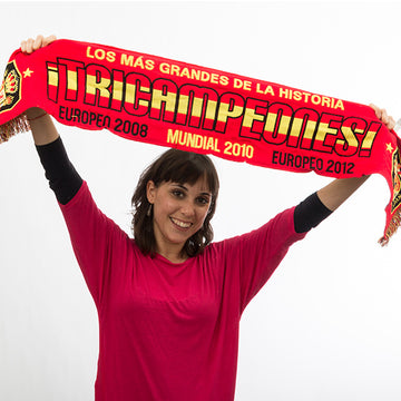 Spanish 3 Times Champions Scarf