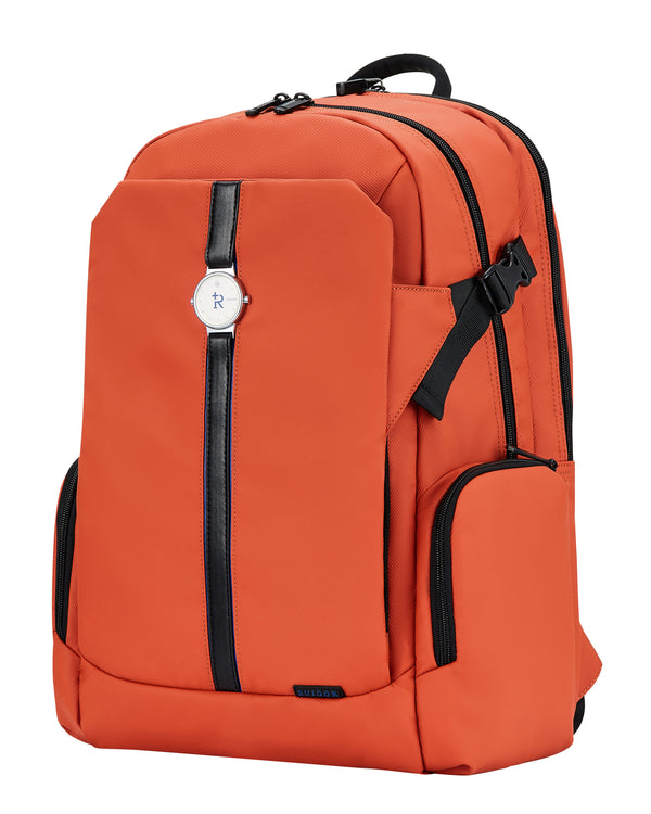 RUIGOR CHRONO 51 LAPTOP BACKPACK ORANGE (CIRCLE EMBLEM)