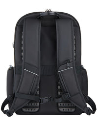 RUIGOR CHRONO 51 LAPTOP BACKPACK BLACK (CIRCLE EMBLEM)