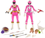 Power Rangers Lightning Collection 6 Inch Zero & Mighty Morphin Pink Ranger