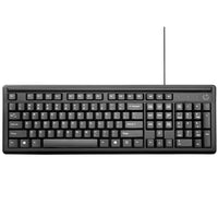 Clavier HP 100 - Filaire - Noir - AZERTY