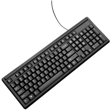 Clavier HP 100 - Filaire - Noir - AZERTY