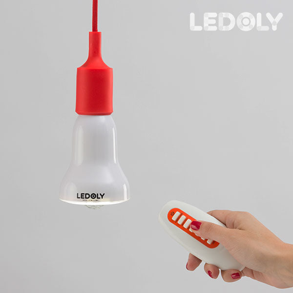 Ledoly C1000 Multicoloured Bluetooth LED Bulb with Speaker