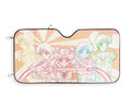 Sailor Moon SuperS Characters Sunshade for Car Windshield § 58 x 28 Inches