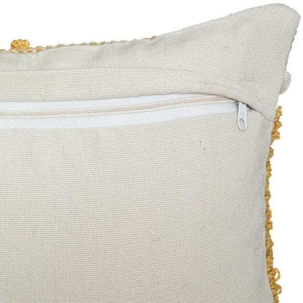 Coussin recycle Row - 30 x 50 cm - Ocre