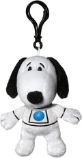 Snoopy in Space 4 Inch Plush Clip § Snoopy in White Astronaut Suit